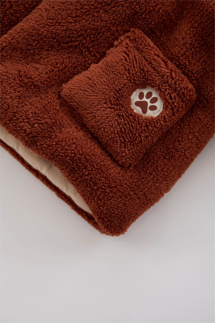 Малыши мальчики Темно-оранжевый Куртка стандартного кроя с принтом 3D для мальчиков