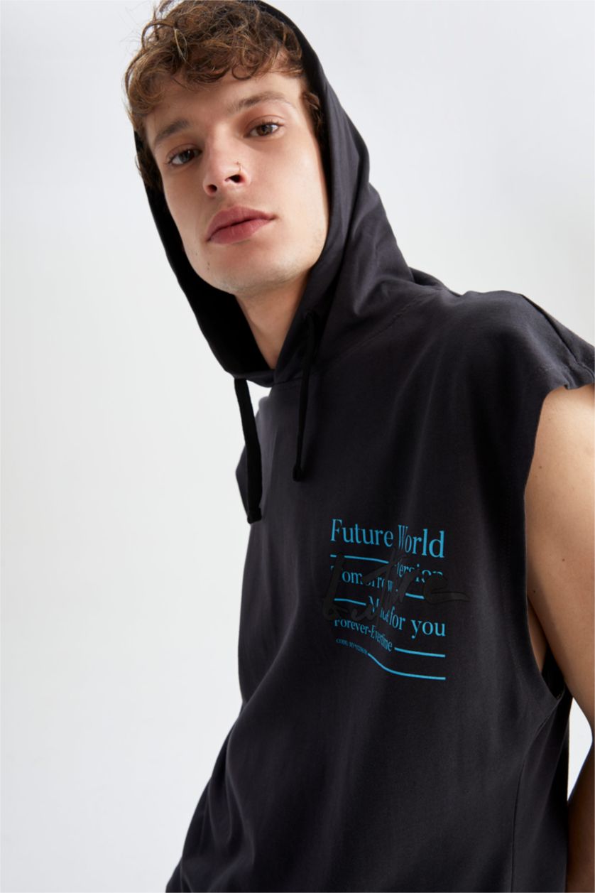 MAN Dark Anthracite تانك توب اوفر سايز