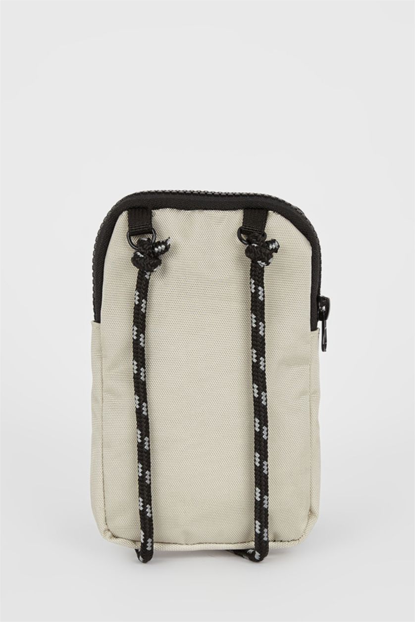 BOYS & TEENS Beige Boy Water Repellent Fabric Shoulder Bag