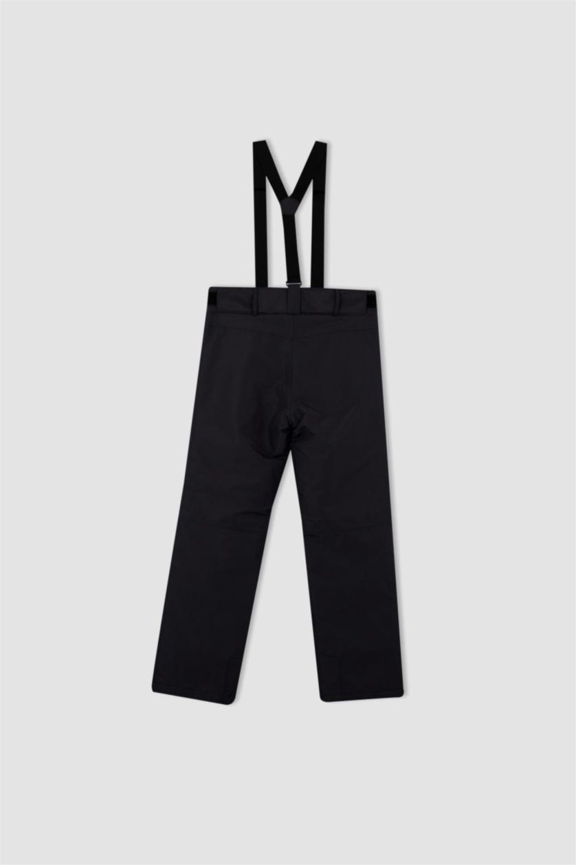 Erkek Siyah Regular Fıt Jogger