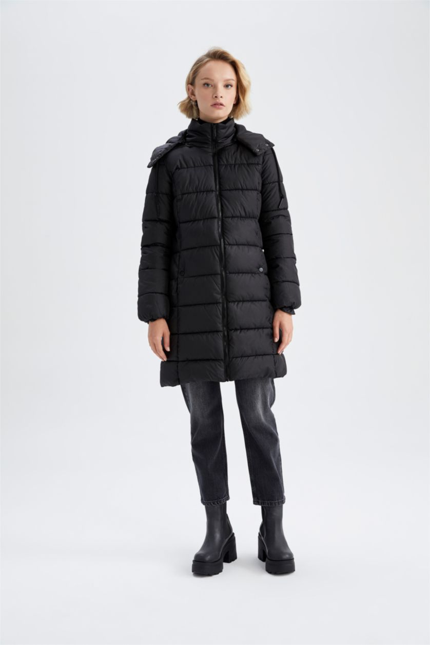 Kadın Siyah Parka