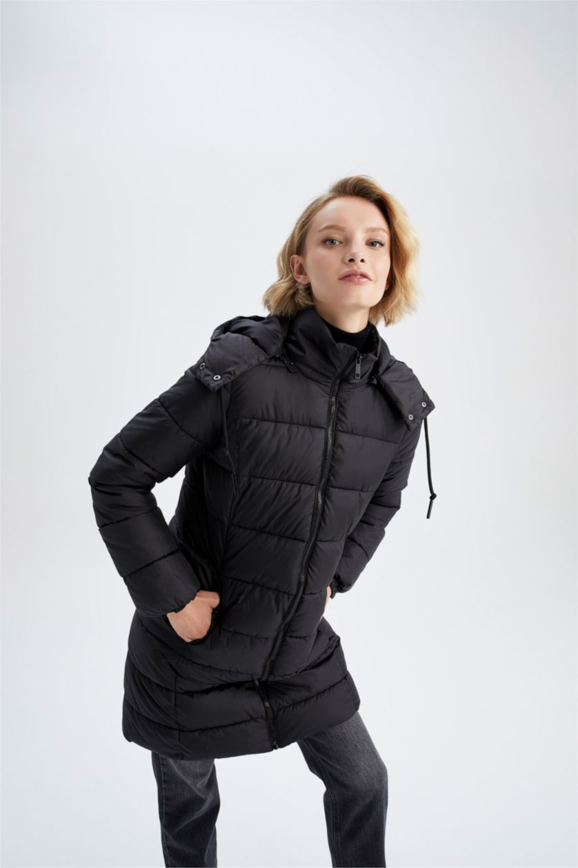 Kadın Siyah Parka