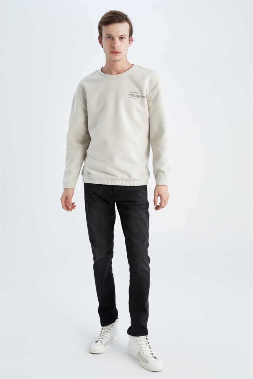 MAN Sand Boxy Fit Sweatshirt
