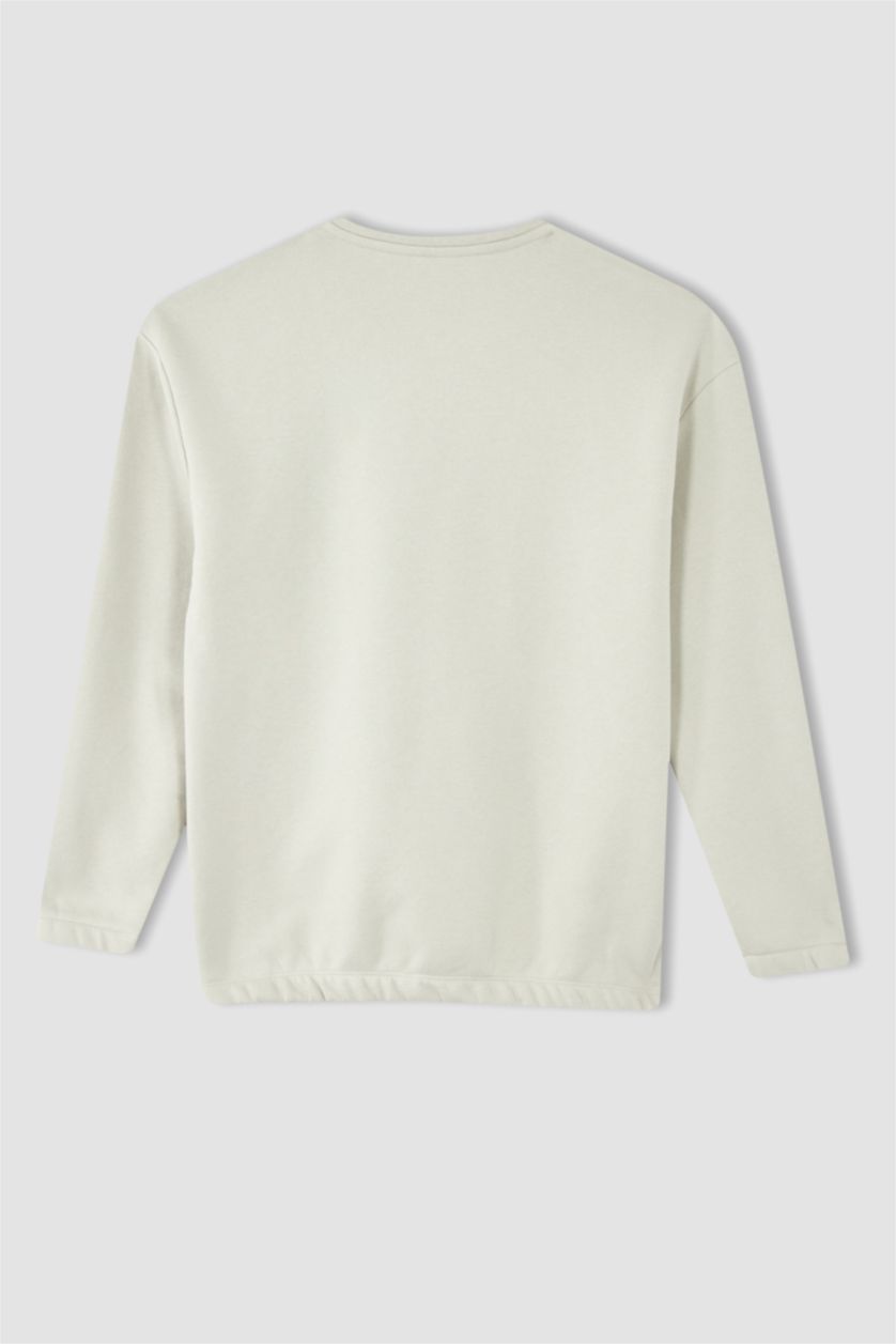 MAN Sand Boxy Fit Sweatshirt