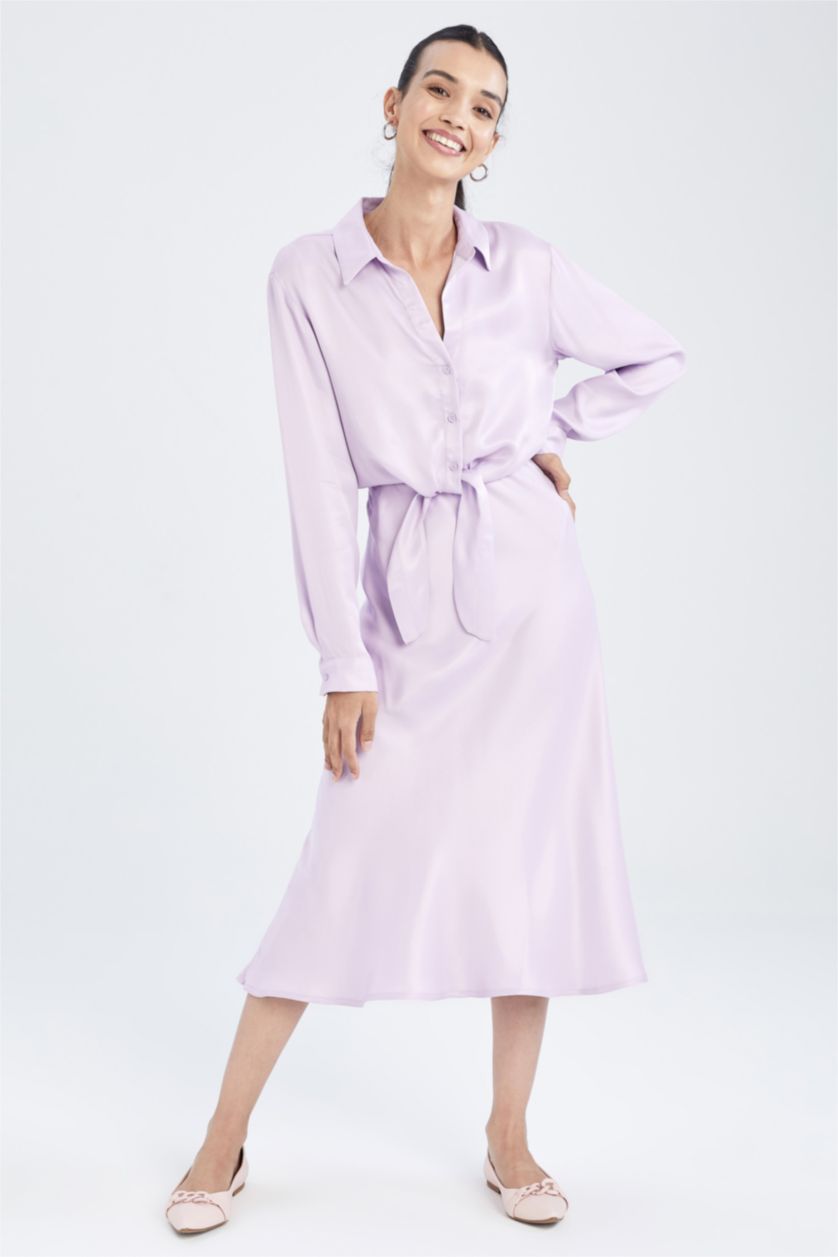 FEMME Violet Clair Satinette