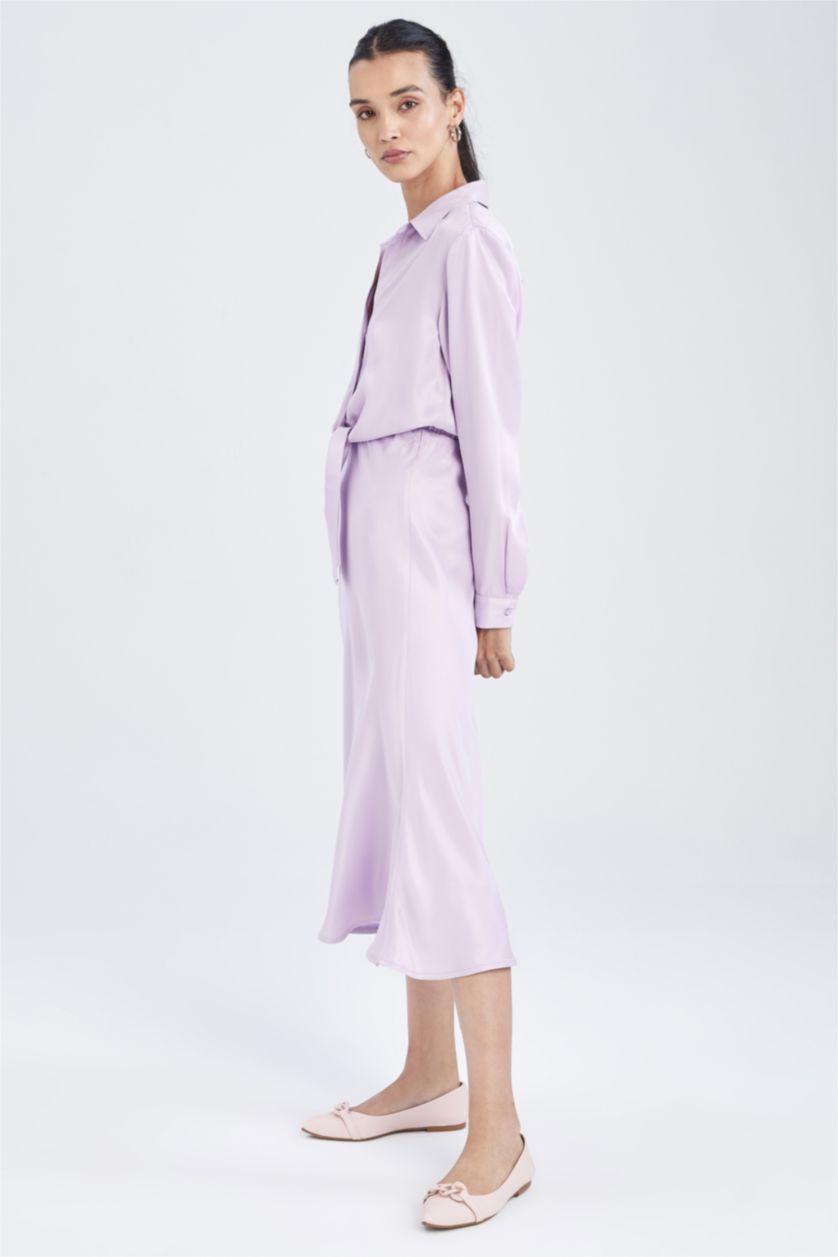 FEMME Violet Clair Satinette