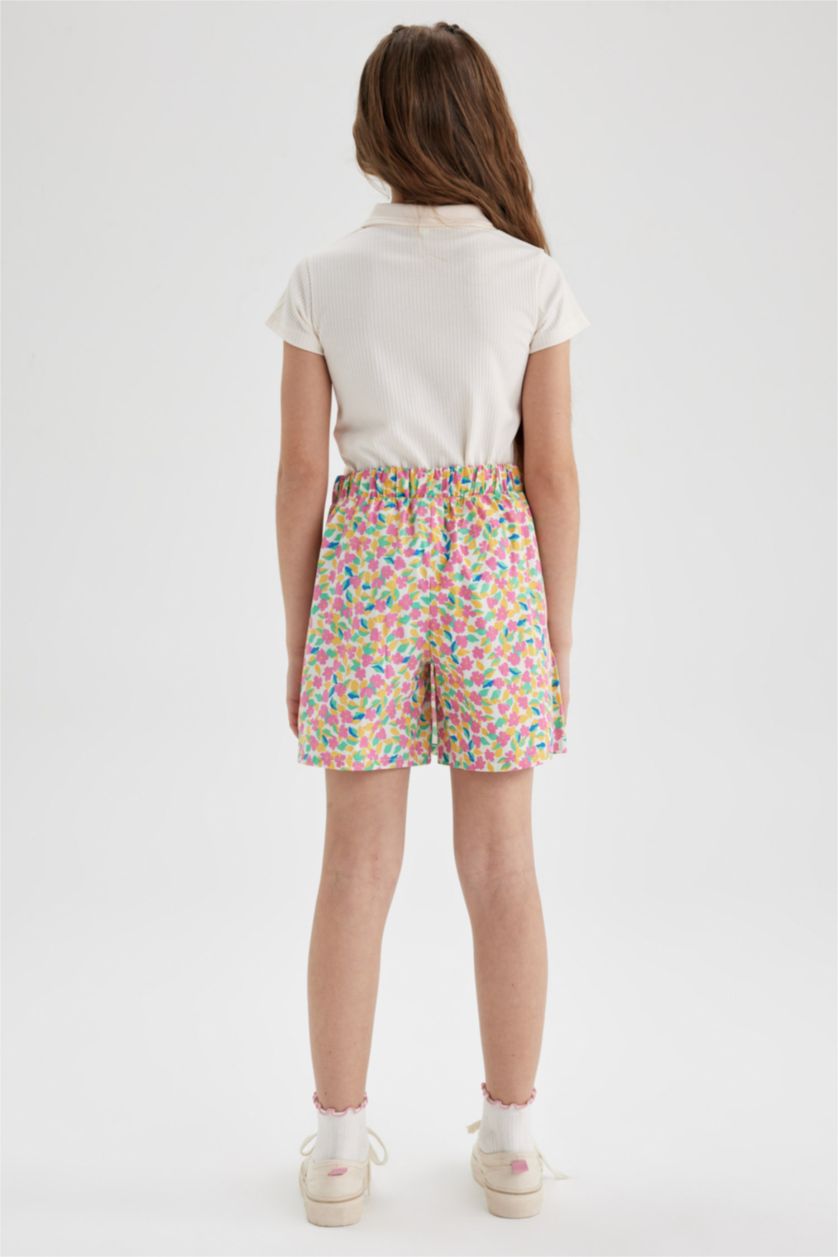 FILLES Rose Jupe en popeline pour fille