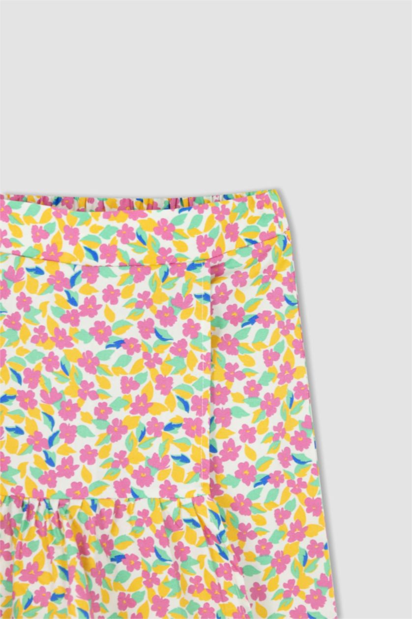 FILLES Rose Jupe en popeline pour fille