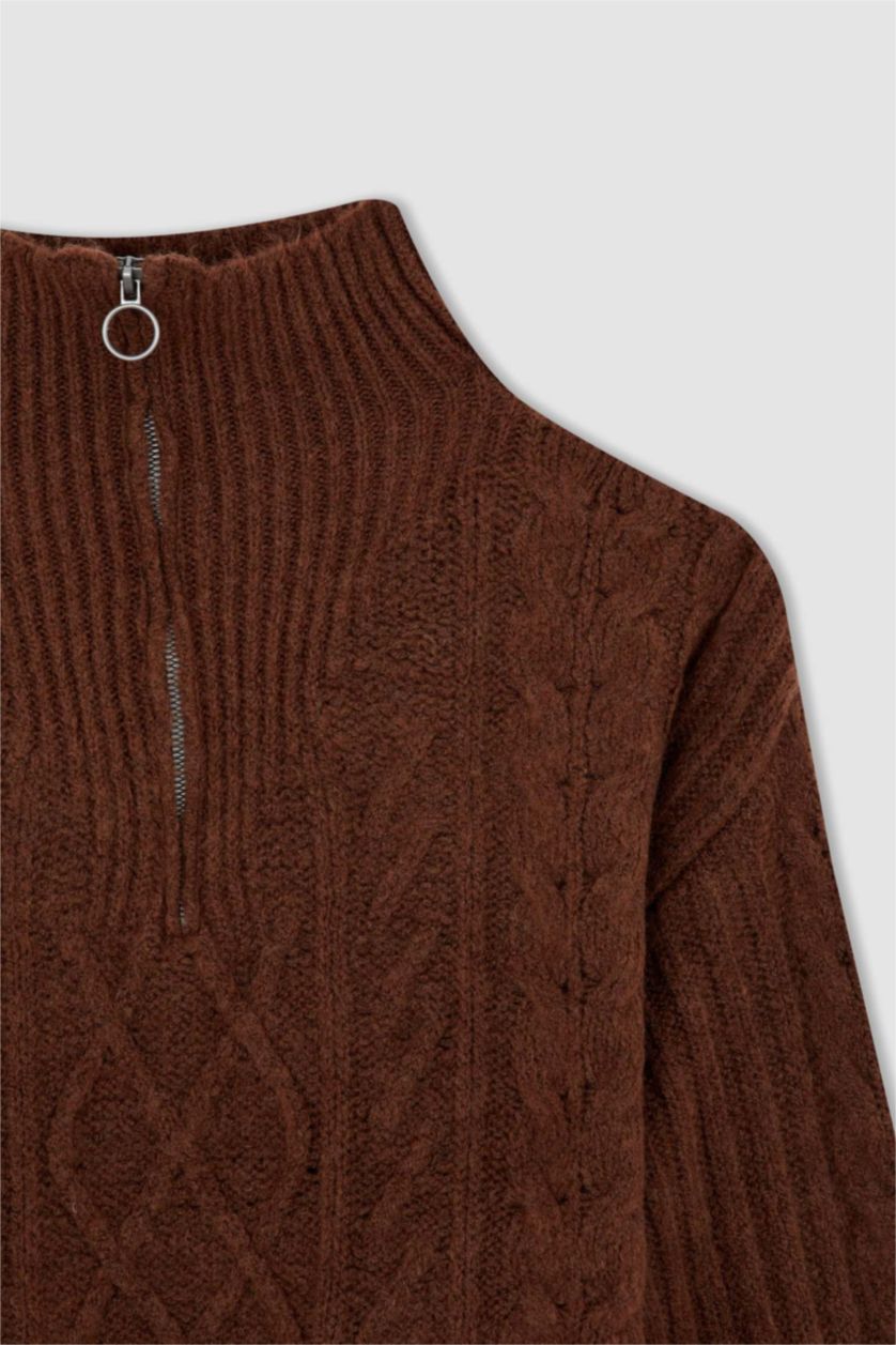 WOMAN Brown Relax Fit Pullover