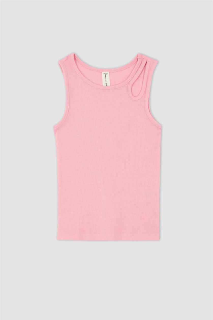 Девочки и подростки Светло-розовый Майка для девочек