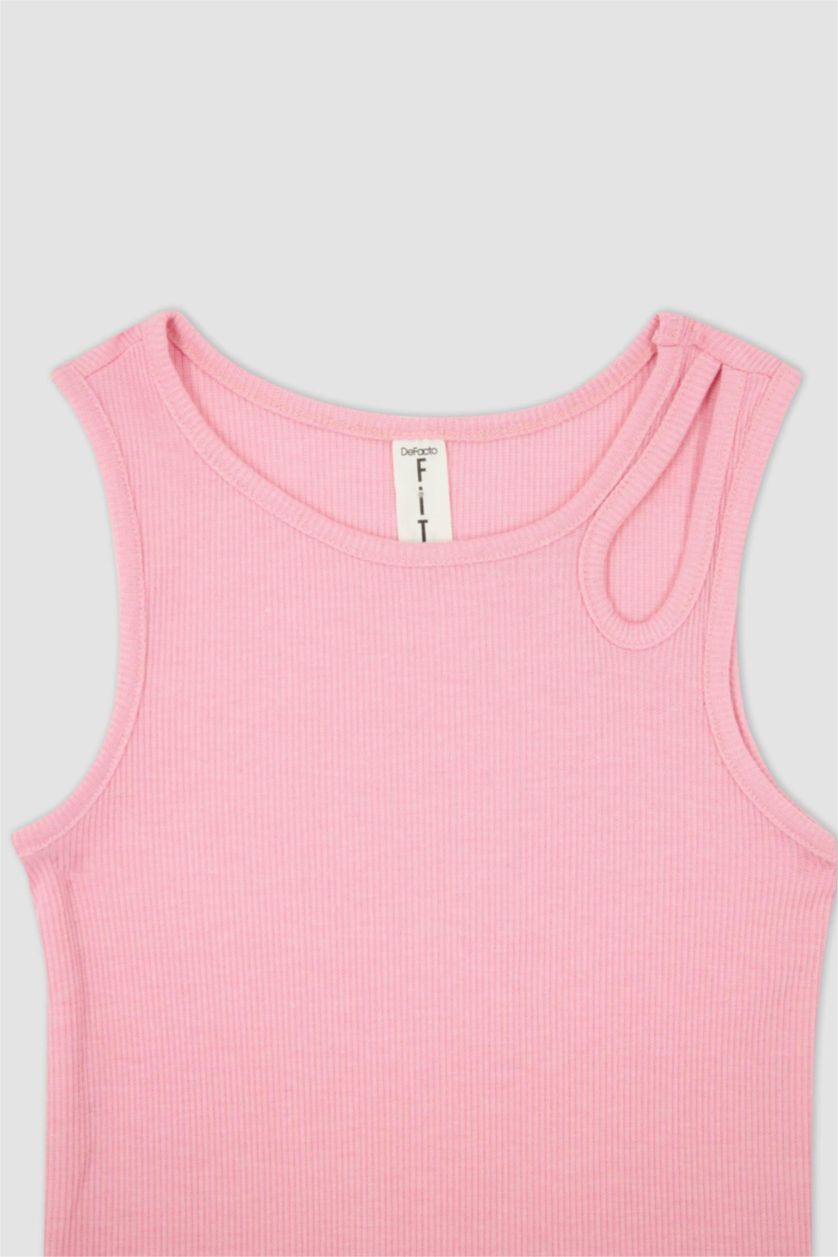 Девочки и подростки Светло-розовый Майка для девочек