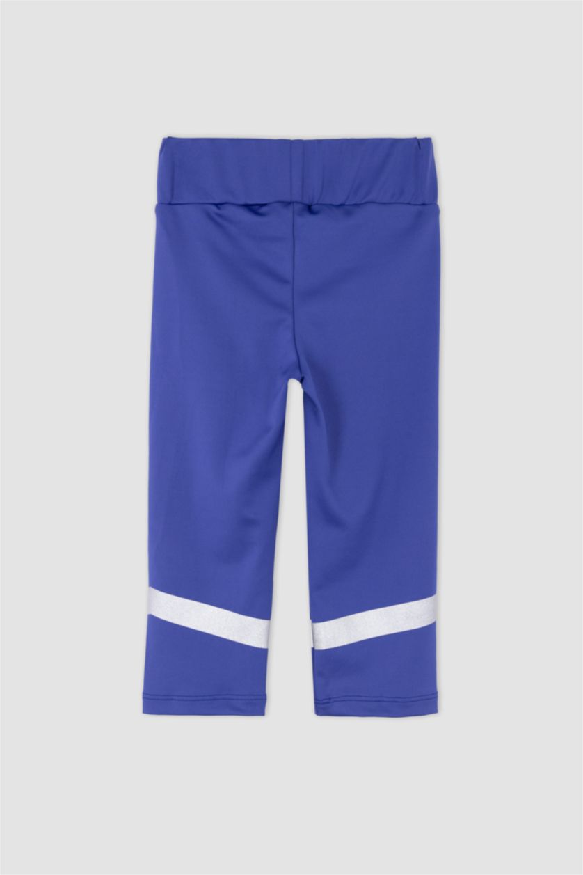 GIRLS & TEENS Purple Girl Capri Length Leggings