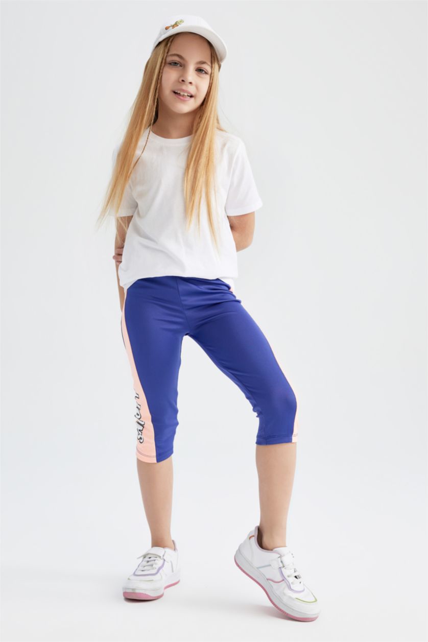 Девочки и подростки Фиолетовый Леггинсы Snoopy