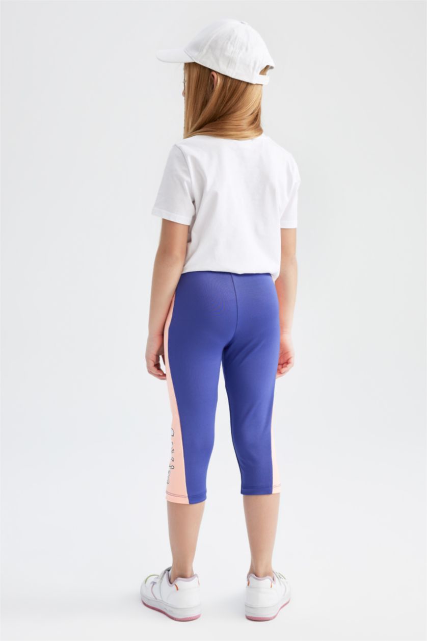 Девочки и подростки Фиолетовый Леггинсы Snoopy