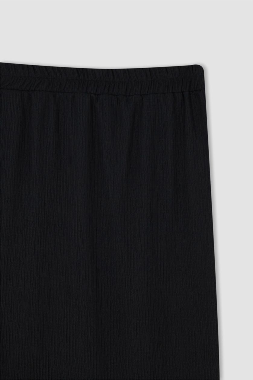 WOMAN Black Slim Fit Midi