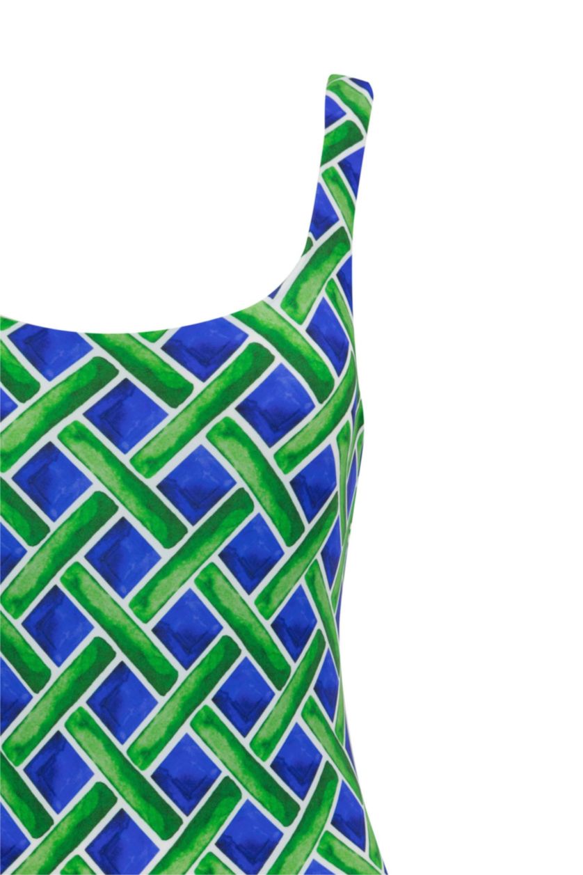 نساء أزرق فاقع مايوه بقصة عادية من Nefes İstanbul X DeFacto