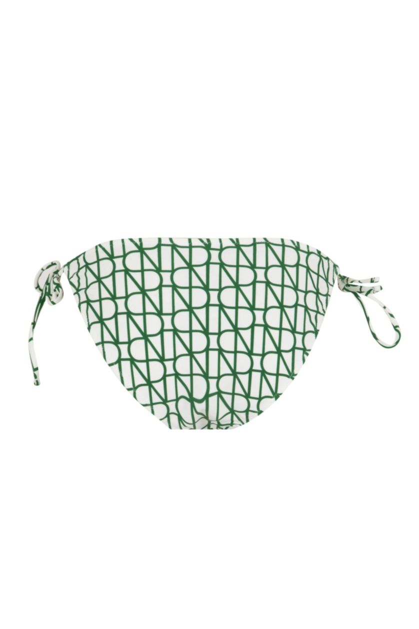 نساء أخضر اندر بكيني مطبوع بقصة عادية من Nefes İstanbul X Defacto