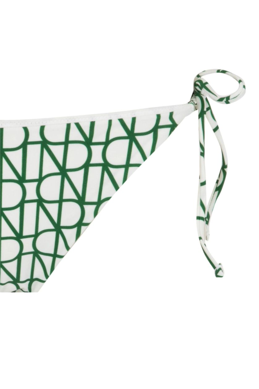 نساء أخضر اندر بكيني مطبوع بقصة عادية من Nefes İstanbul X Defacto