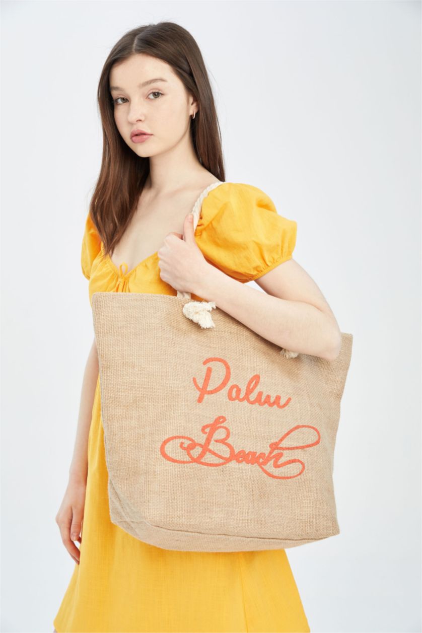 FEMME Orange Sac d'épaule