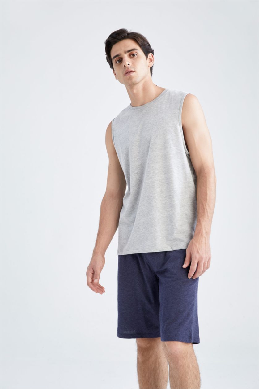 MAN Navy Melange 2 piece Set