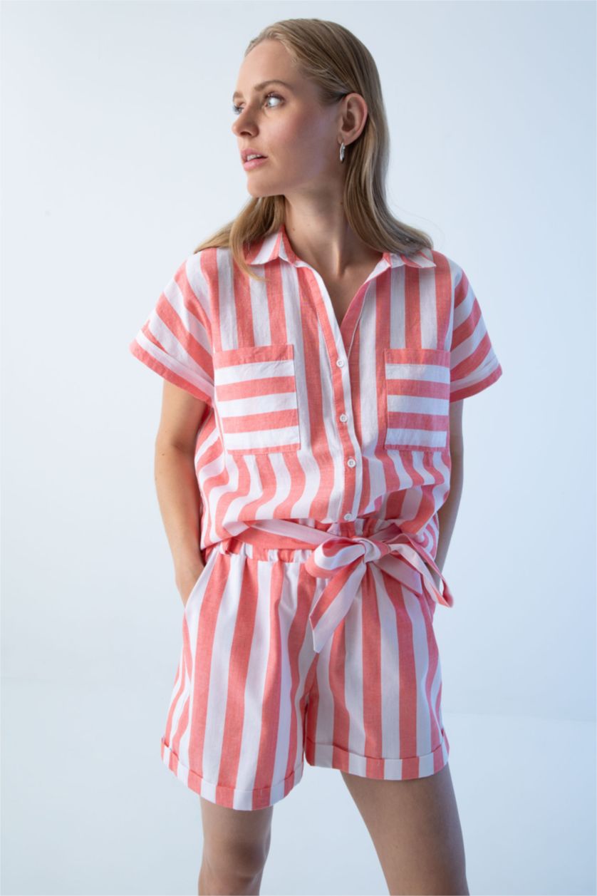 FEMME Rouge Regular Fit Short Sleeve Shirt
