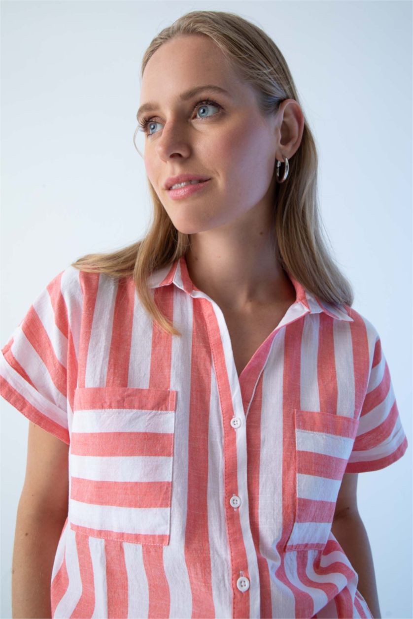 FEMME Rouge Regular Fit Short Sleeve Shirt