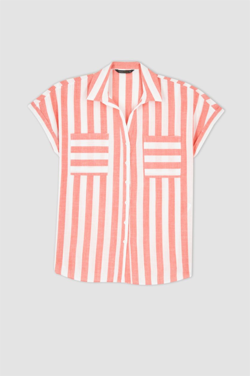 FEMME Rouge Regular Fit Short Sleeve Shirt