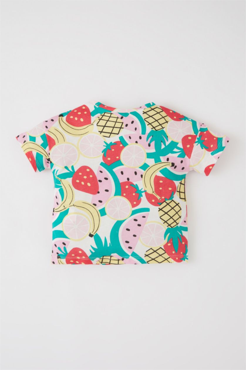 BÉBÉ FILLE Blanc Bébé Fille Col Ras Du Cou Manche Courte Body À Manches Courtes