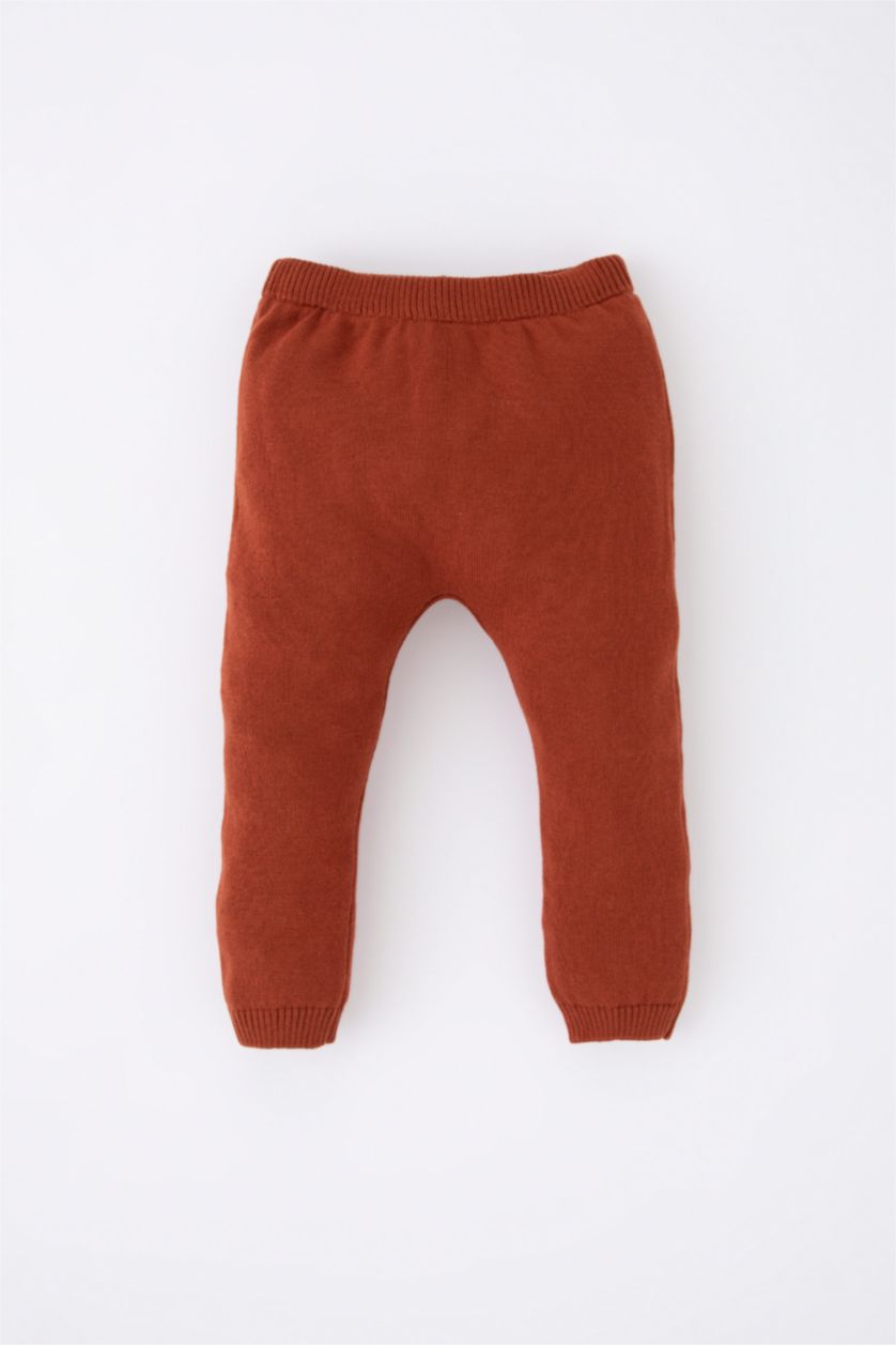 BÉBÉ GARÇON Orange Ensemble Pull Et Pantalon En Molleton À Motif Coupe Classique - Deux Pièces