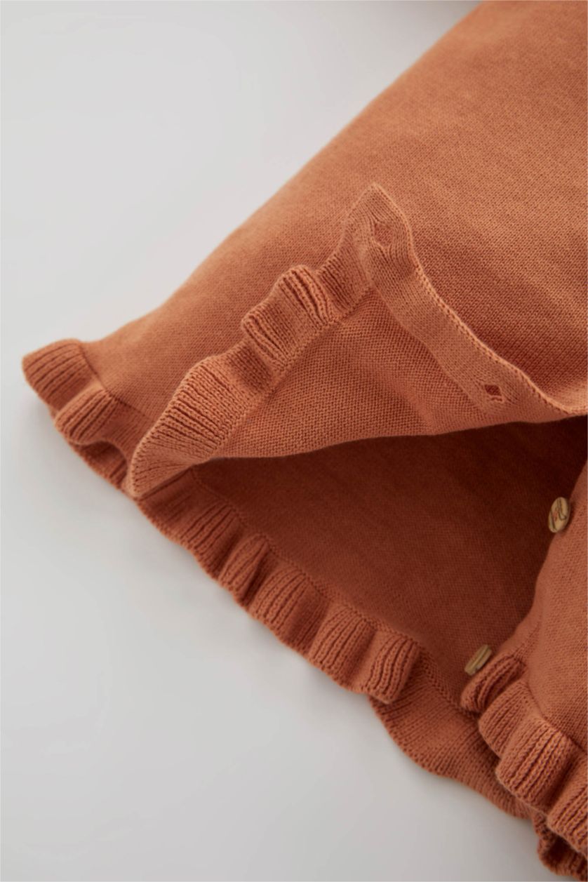 BABY GIRL Light Brown 3 piece Regular Fit Crew Neck Set