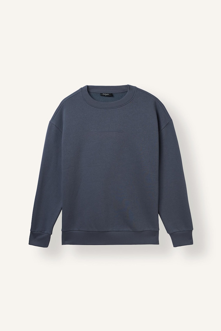 Ерлер Сұр Boxy Fit свитшот