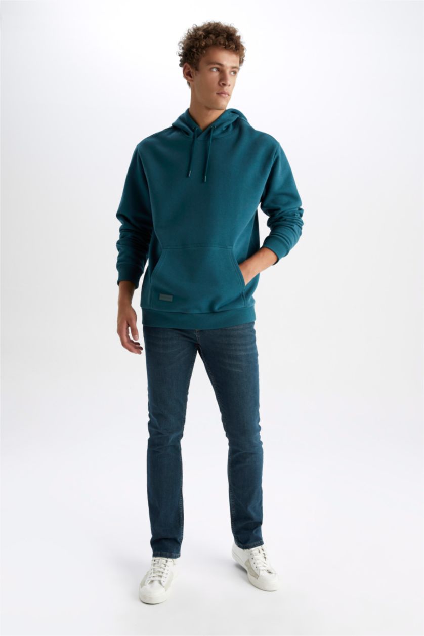 MAN Green Regular Fit Long Sleeve Sweatshirt