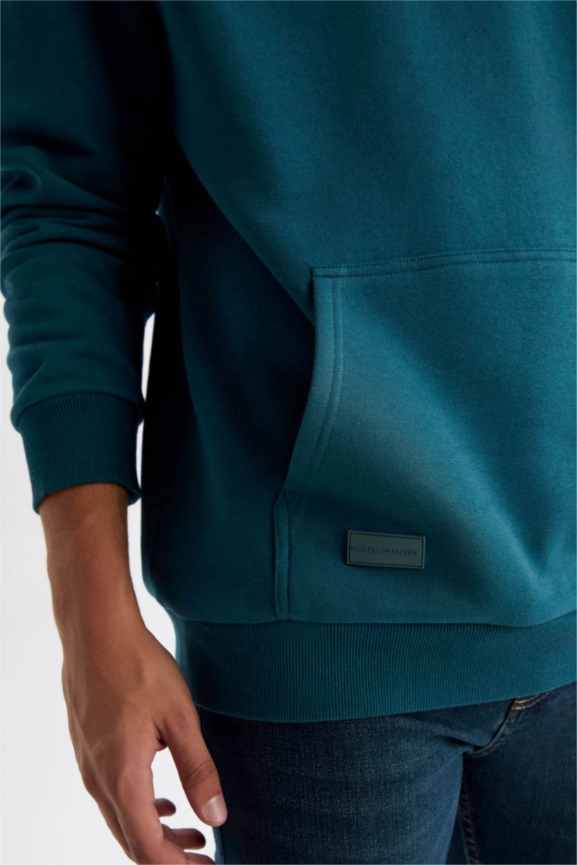 MAN Green Regular Fit Long Sleeve Sweatshirt