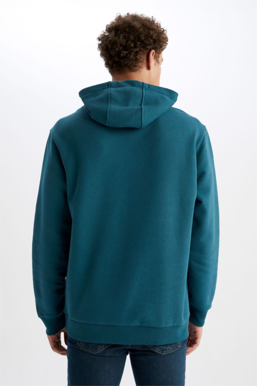MAN Green Regular Fit Long Sleeve Sweatshirt