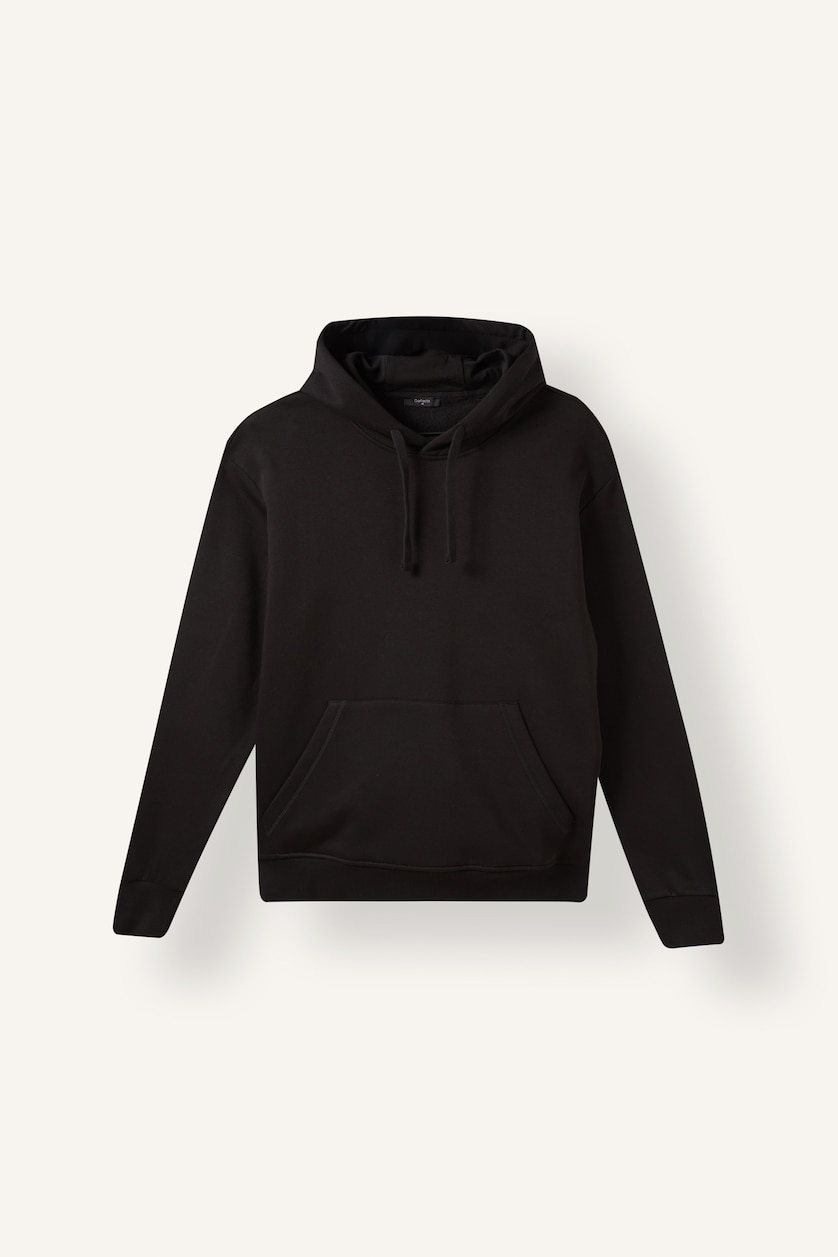Erkek Siyah Regular Fıt Sweatshirt
