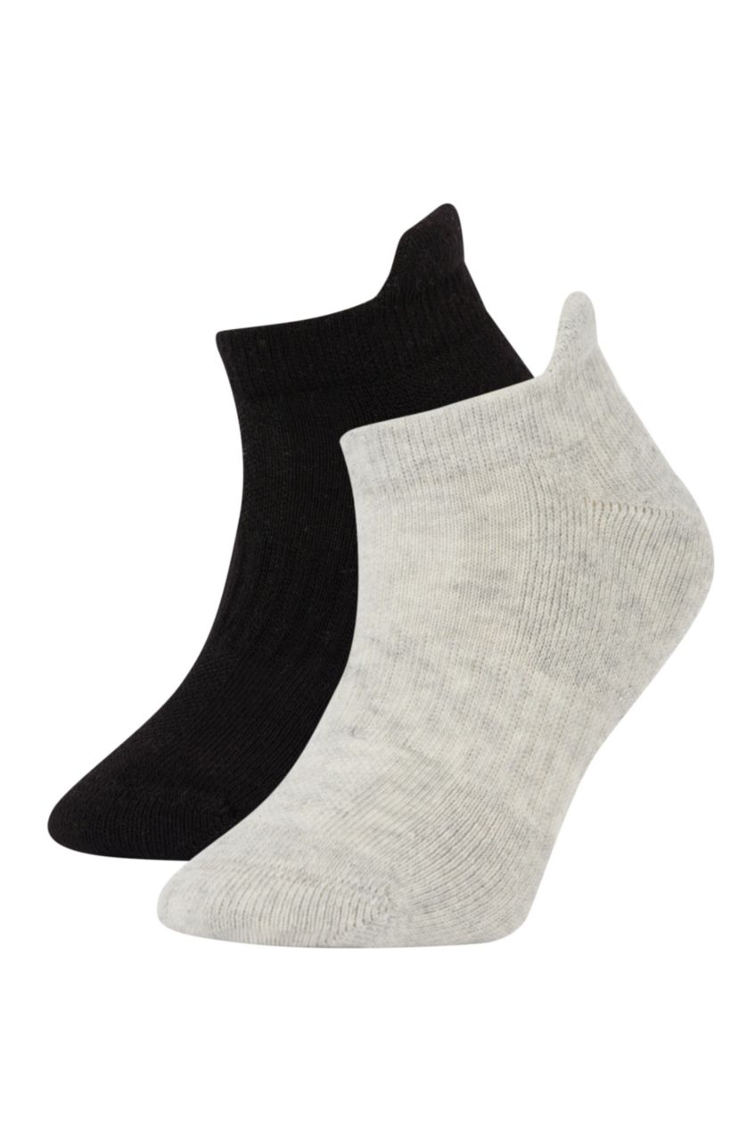 Erkek Çocuk - Genç Erkek Karma 2'li Pamuklu Spor Çorap Erkek Çocuk