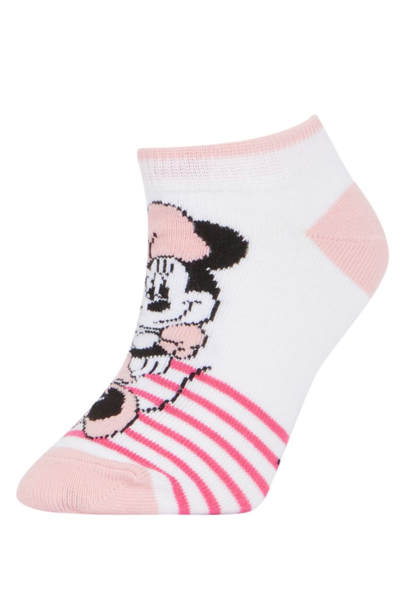 FILLES Karma Lot de 3 paires de Chaussettes Courtes en coton Mickey & Minnie pour fille