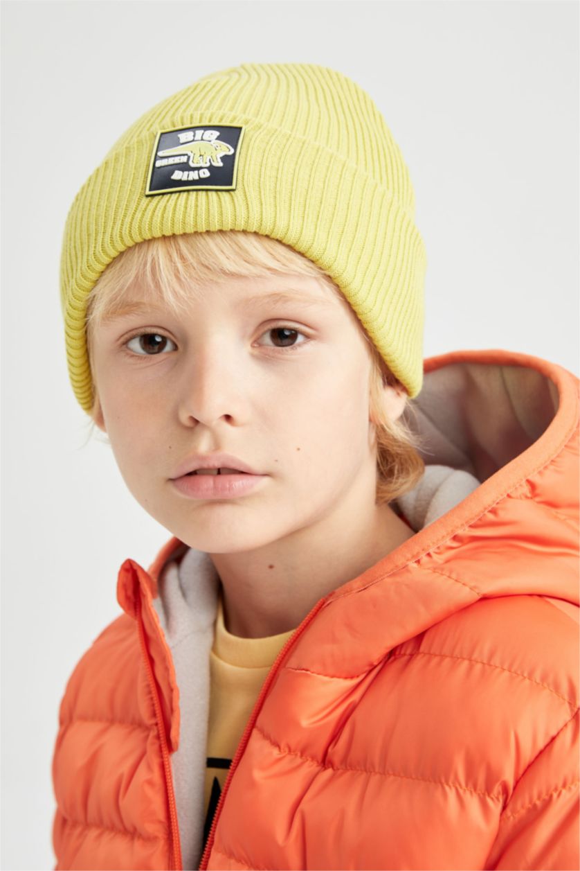 GARÇONS Vert Clair Bonnet Pour Garçon