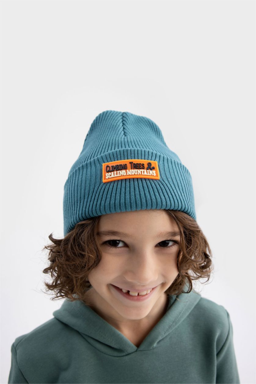 GARÇONS Açık Petrol Bonnet d'hiver Garçon