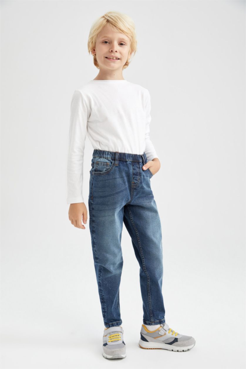 BOYS & TEENS Blue Boy Balloon Fit Jeans