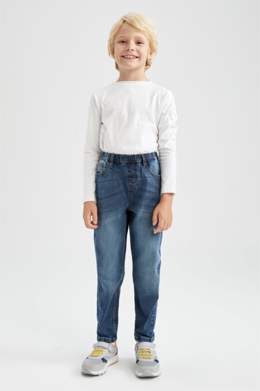BOYS & TEENS Blue Boy Balloon Fit Jeans