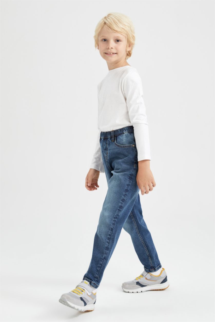 BOYS & TEENS Blue Boy Balloon Fit Jeans