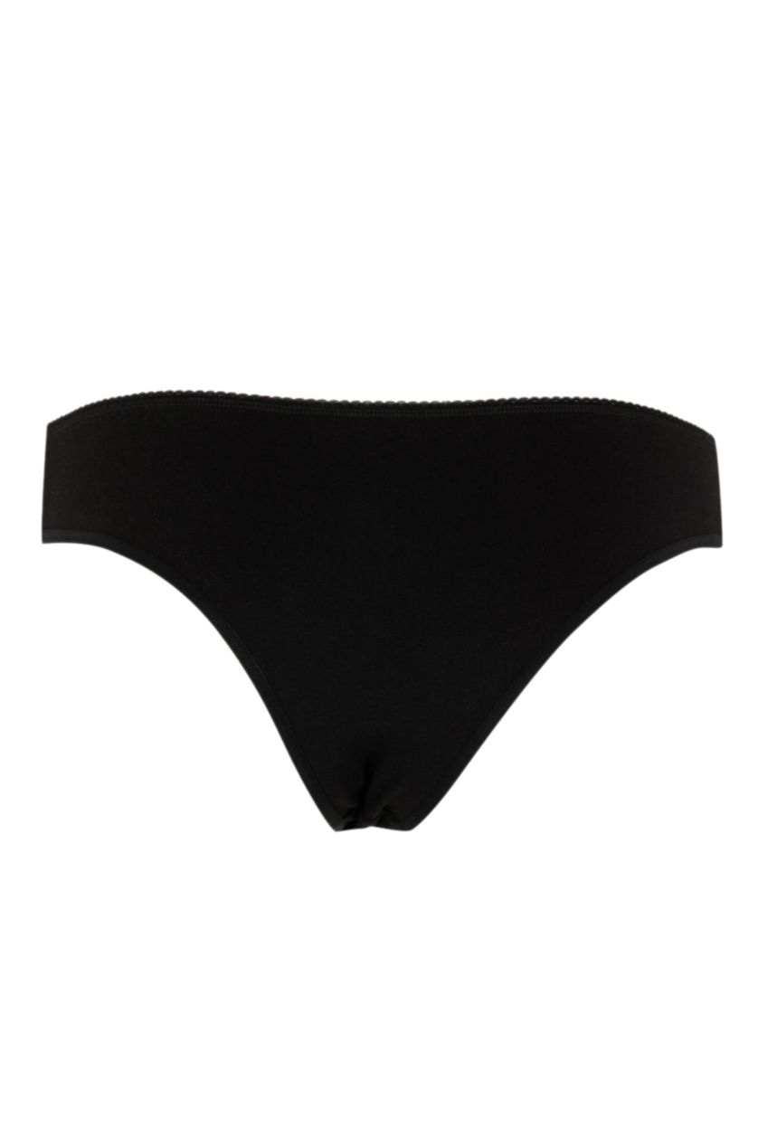 Женщины Серый меланж Трусы бразилиана из хлопка, 7 шт, коллекция Fall In Love