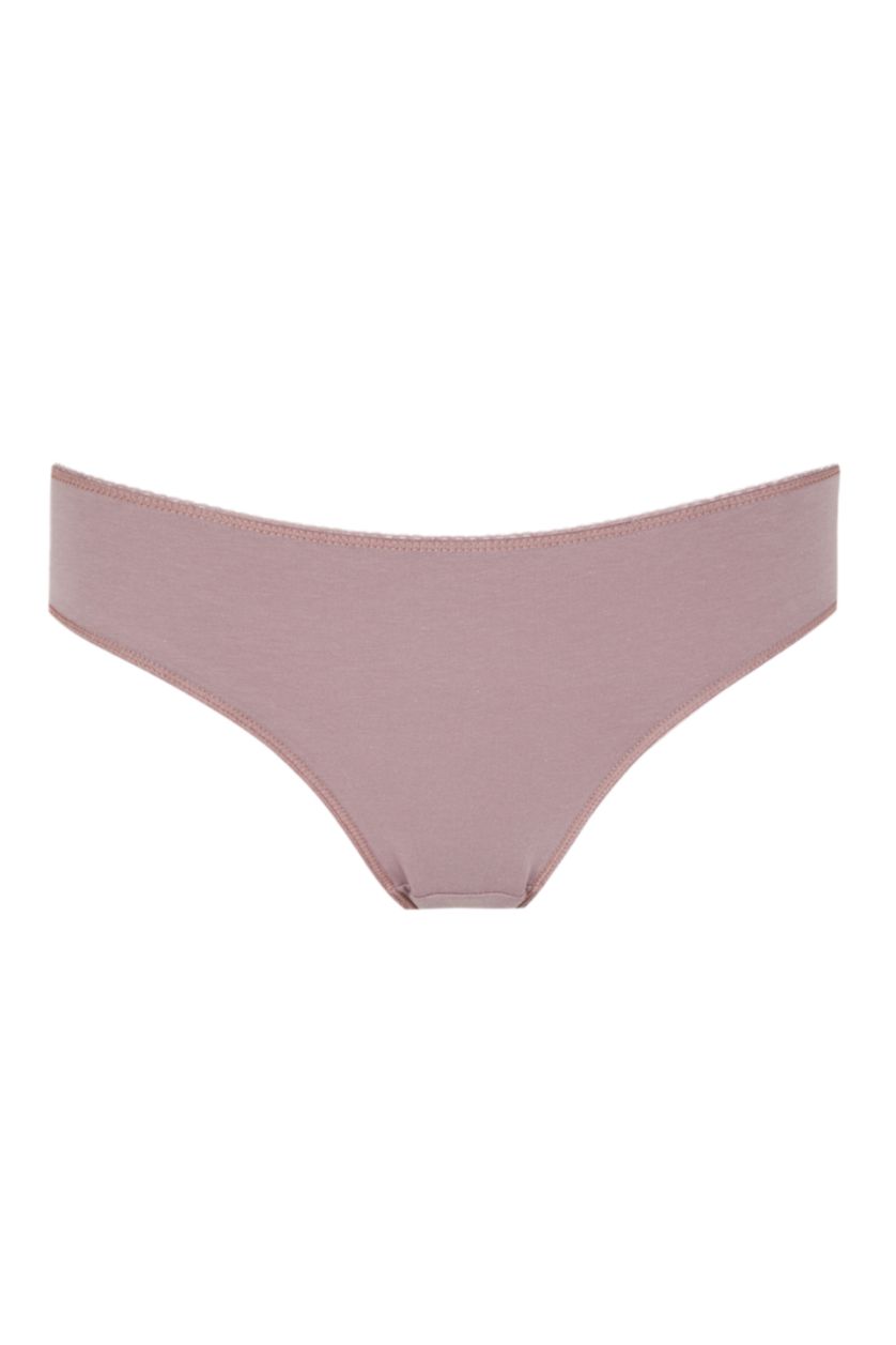 Женщины Серый меланж Трусы бразилиана из хлопка, 7 шт, коллекция Fall In Love