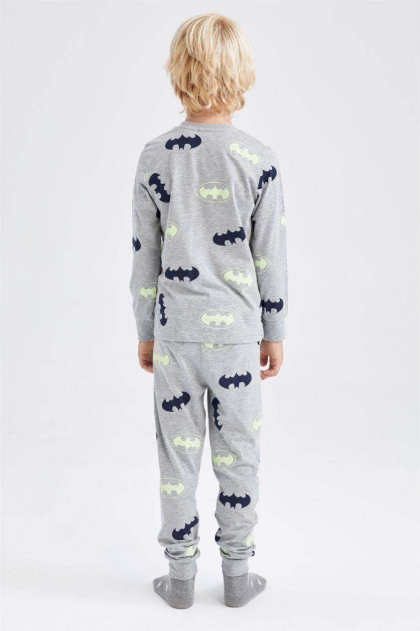 GARÇONS Gris Pyjamas En Tricot Batman
