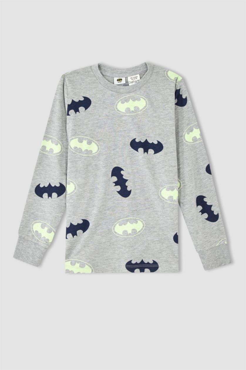 GARÇONS Gris Pyjamas En Tricot Batman