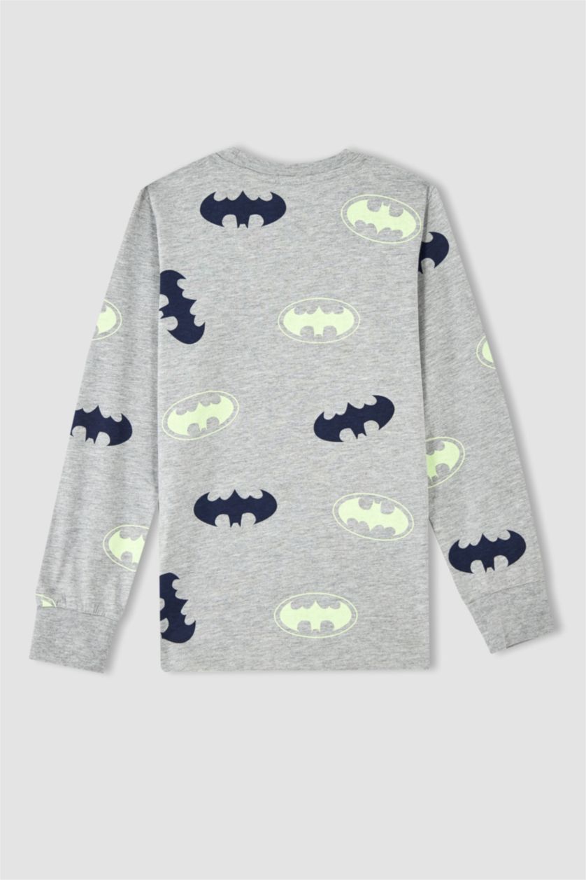 GARÇONS Gris Pyjamas En Tricot Batman