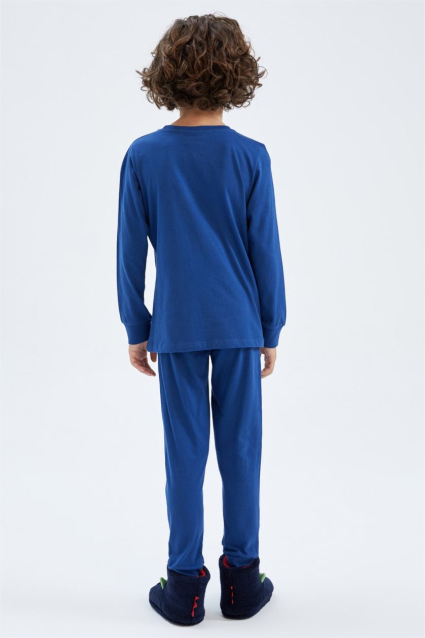 GARÇONS Bleu Pyjamas En Tricot
