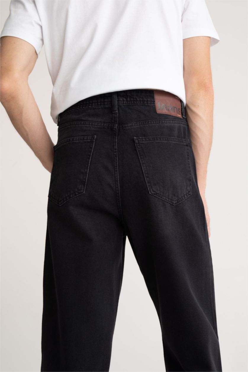 Мужчины Антрацит Balloon Fit Trousers