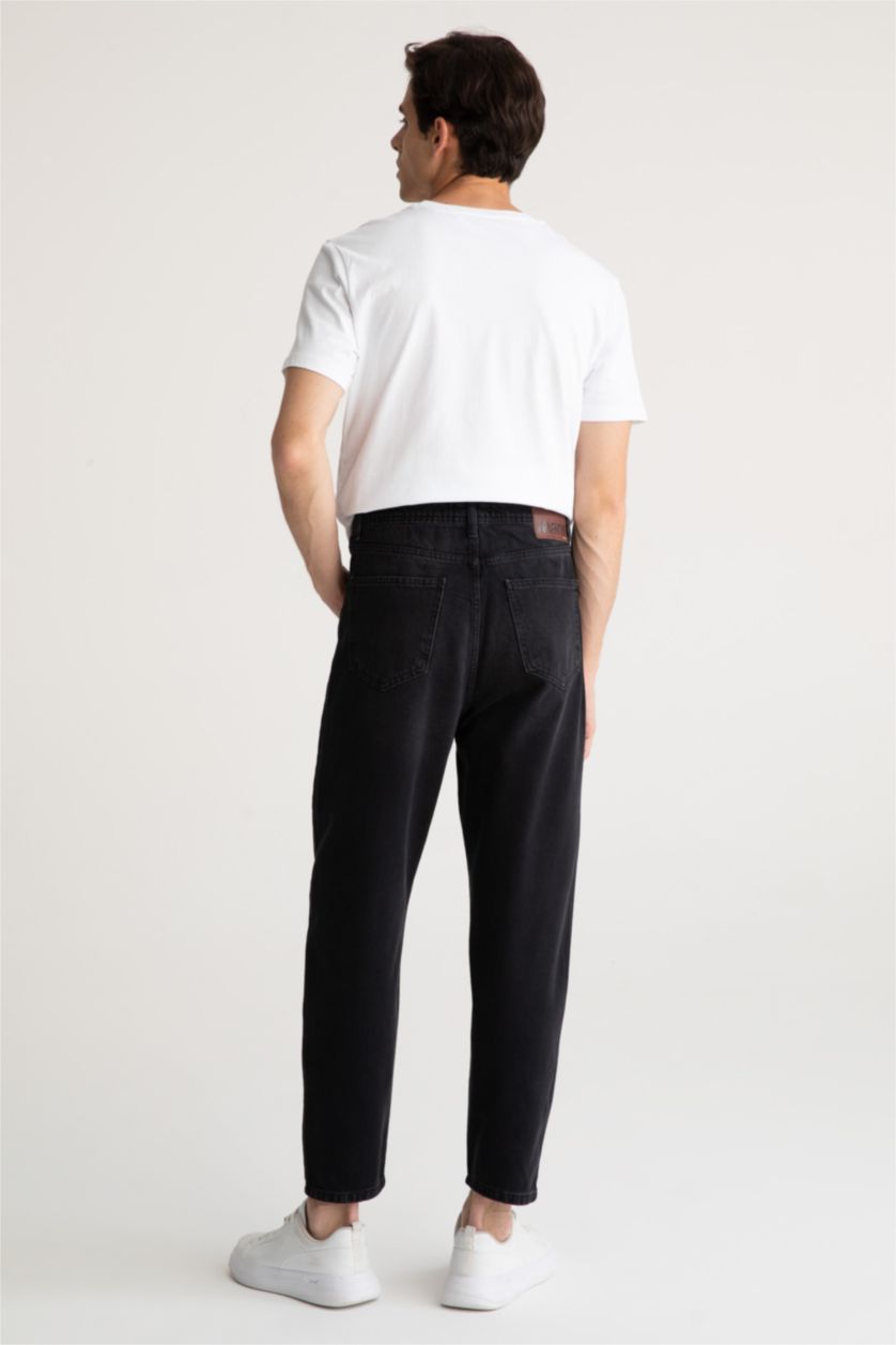 Мужчины Антрацит Balloon Fit Trousers